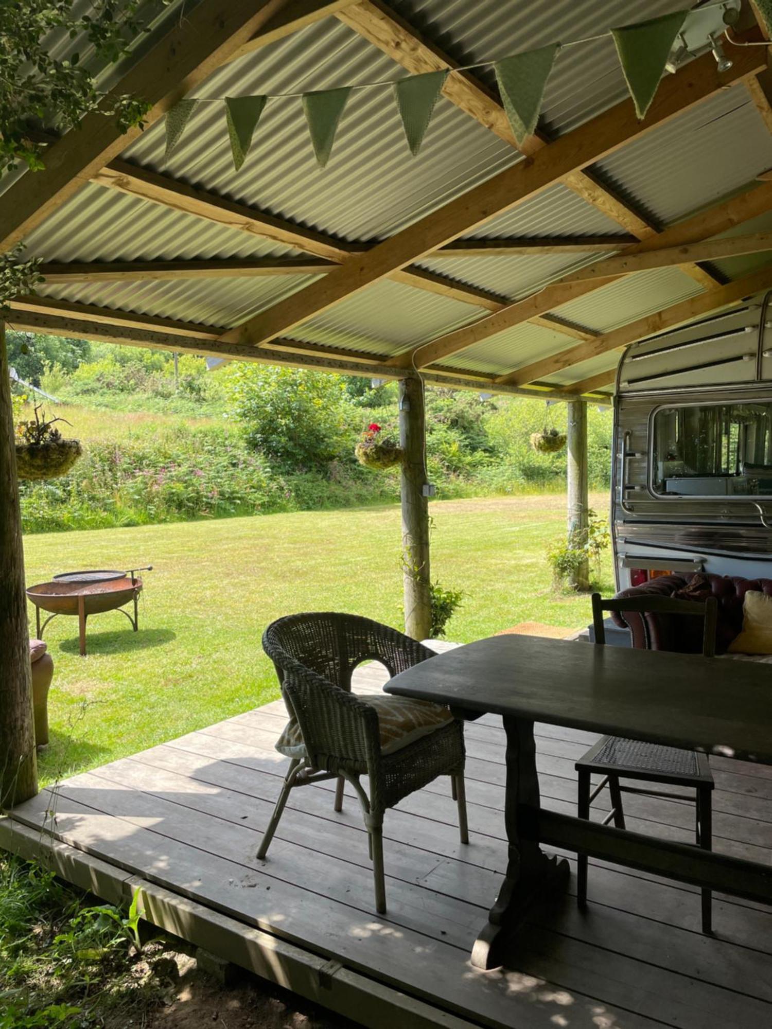 The Quarry Caravan Falmouth Eksteriør billede