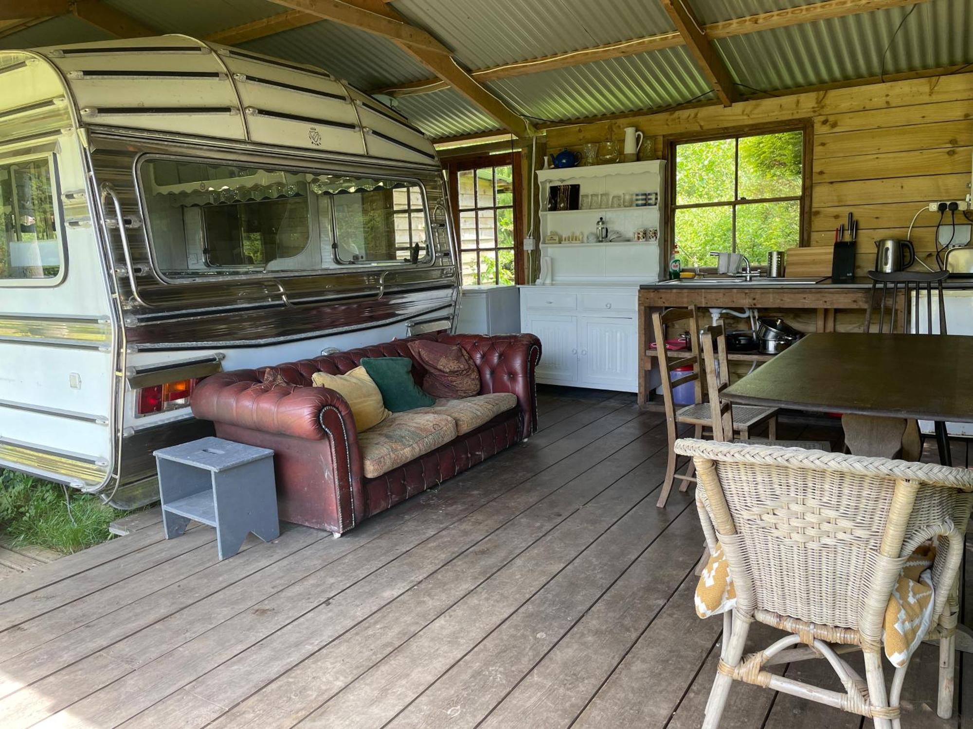 The Quarry Caravan Falmouth Eksteriør billede