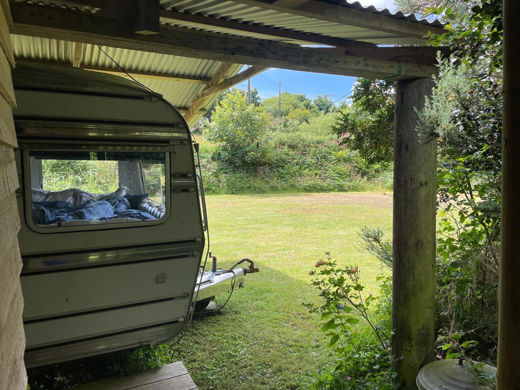 The Quarry Caravan Falmouth Eksteriør billede